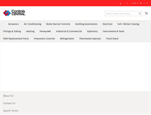 Tablet Screenshot of controlscentral.com